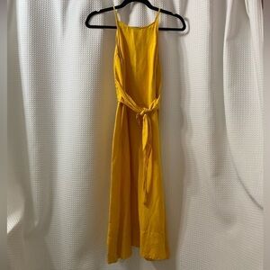 NWT LOFT Tie Waist Halter Dress